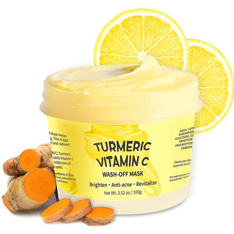 Advanced Turmeric Vitamin C Wash-off Facial Mask Soothing Acne & Dark Spots
