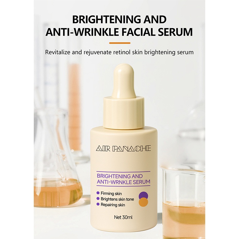 Anti-Aging Collagen Peptide Serum Face Skin Brightening Hyaluronic Acid Reduces Fine Lines Wrinkles Microneedling Skin Care