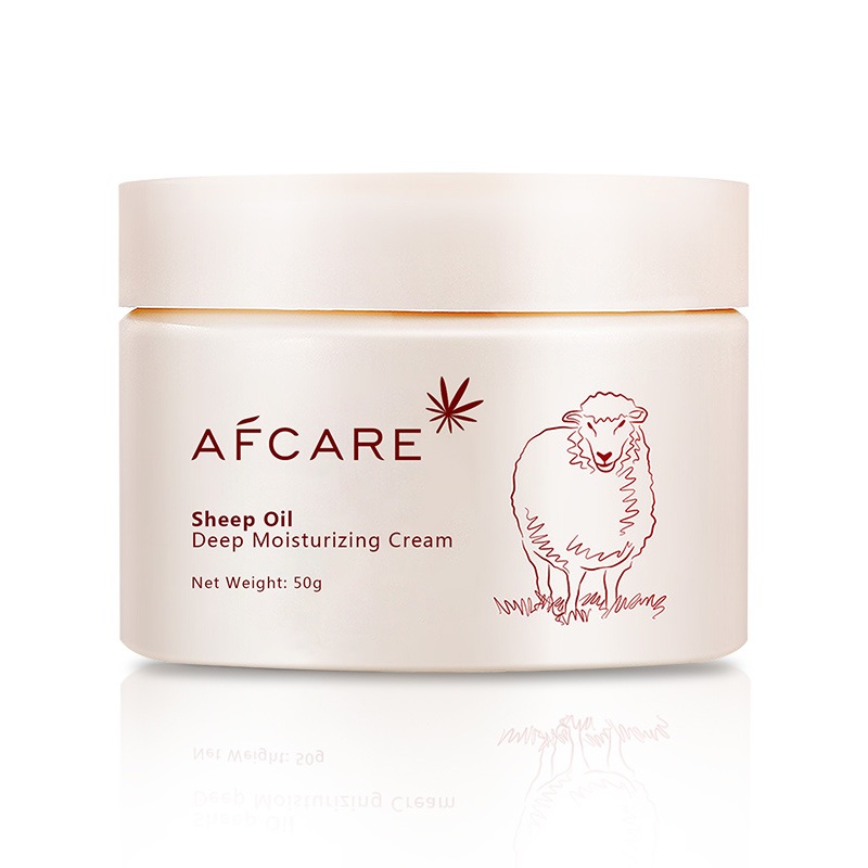 Wholesale Factory Price 50g Face Whitening Cream Moisturizing Herbal Vegan Retinol Face Sheep Oil