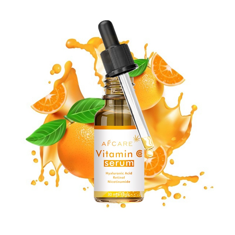 Wholesale Private Label Organic Beauty Skin Care Face Serum Anti Aging Vitamin C Repairing Liquid Serum