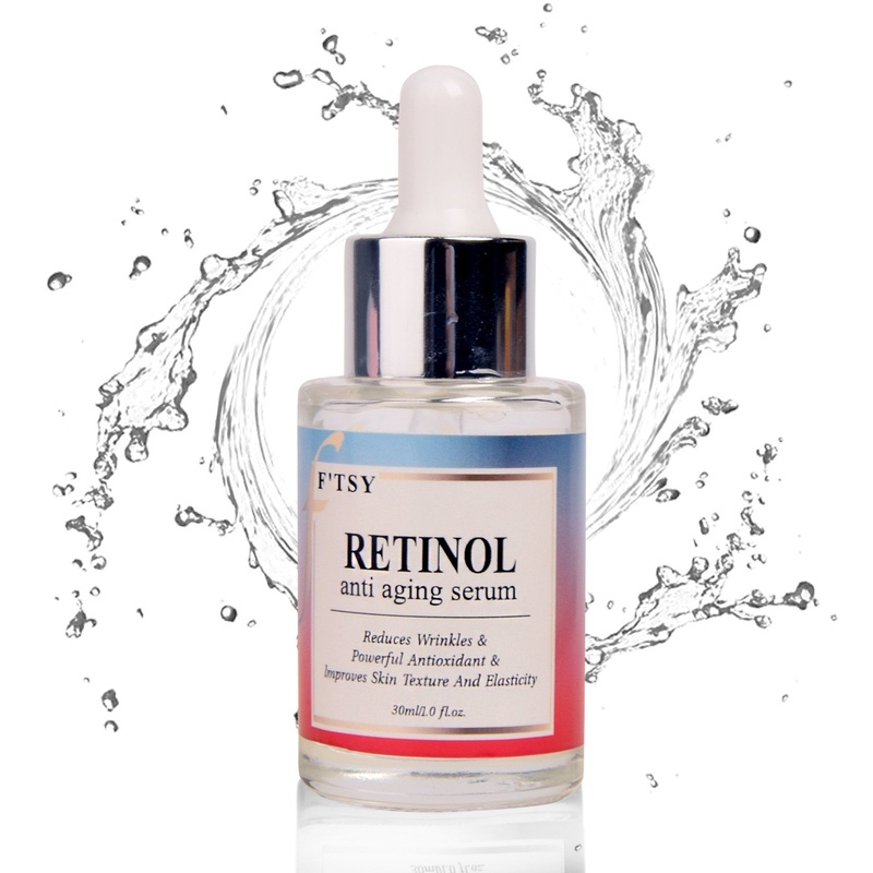 Vegan Anti Aging Facial Serum Niacinamide Retinol Skin Care Serum
