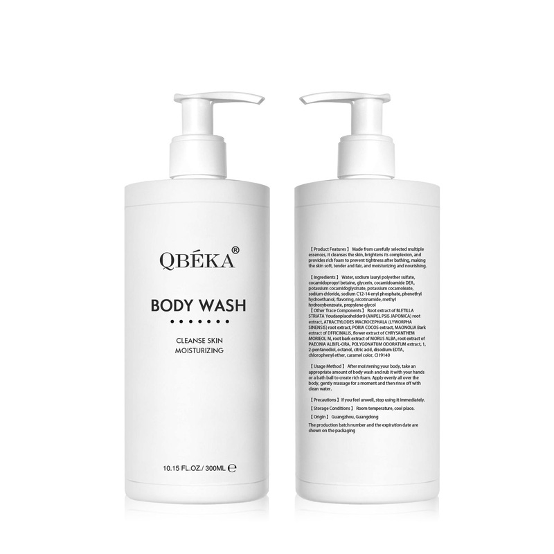 Wholesale Qbeka Body Wash Moisturizing Skin Care 300ml High Quality