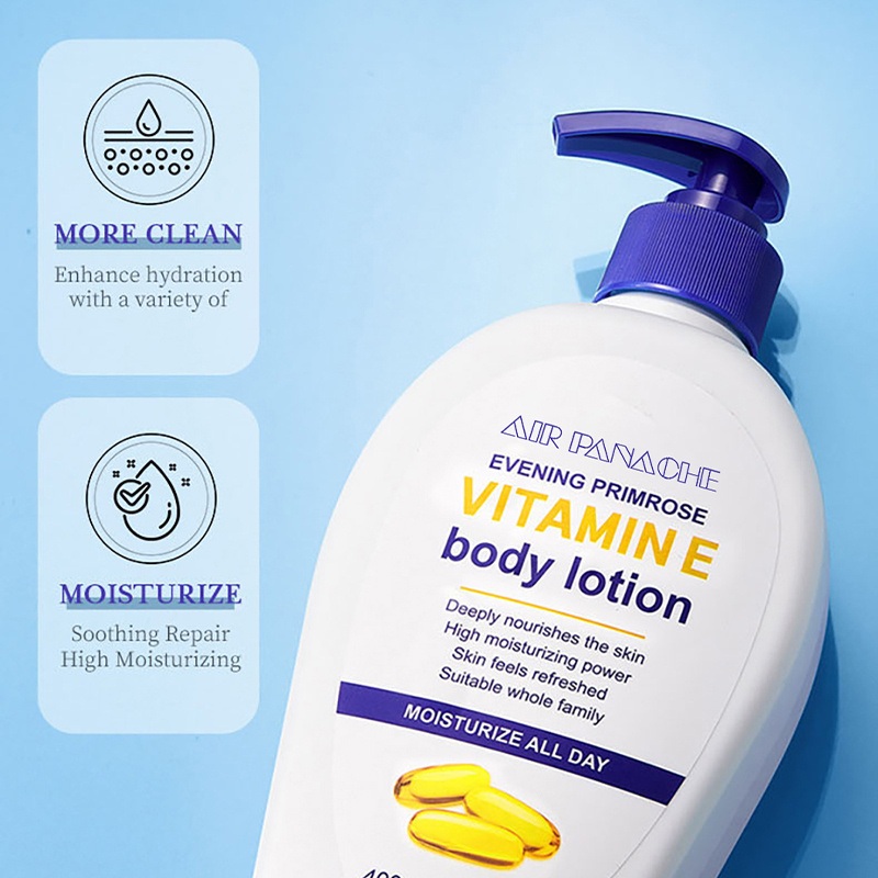 Vitamin E Hyaluronic Acid Lotion Whitening Scented Oil Body Oil Gel Body Creme Mositurizer Lotion OEM Body Lotion