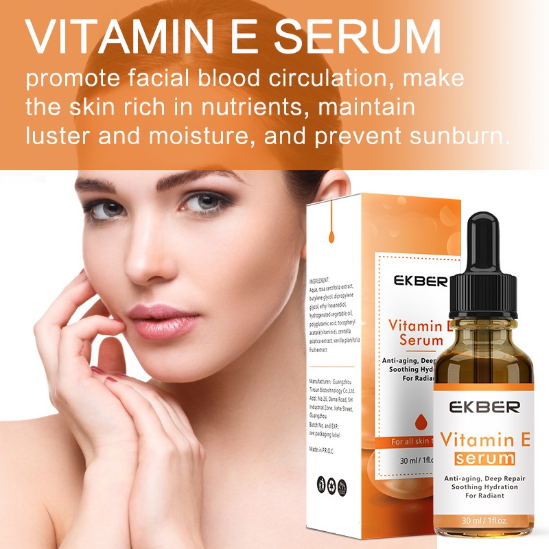 Wholesale High Quality Vitamin E Serum Anti Wrinkle Moisturizing Facial Serum
