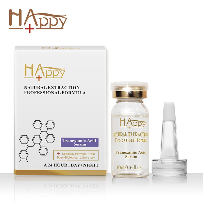 All Skin Type Revitalizing Pure Natural Efficient Whitening Happy+ Tranexamic Acid Serum