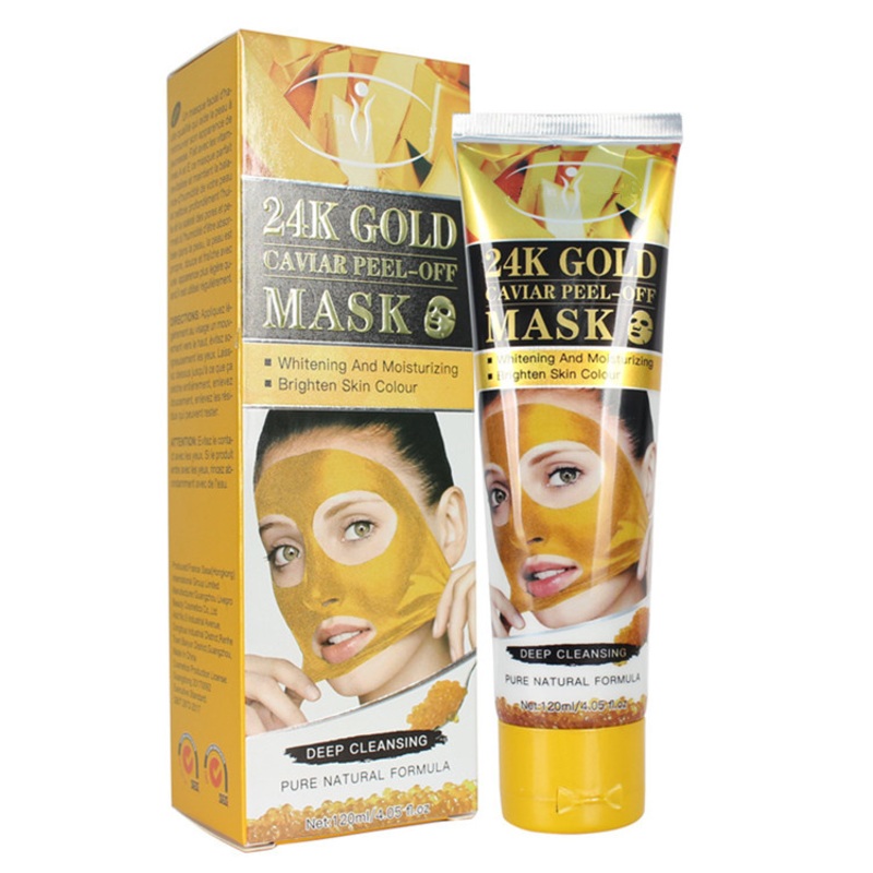 Whitening and Brightening 24K Gold Caviar Peel-off Mask