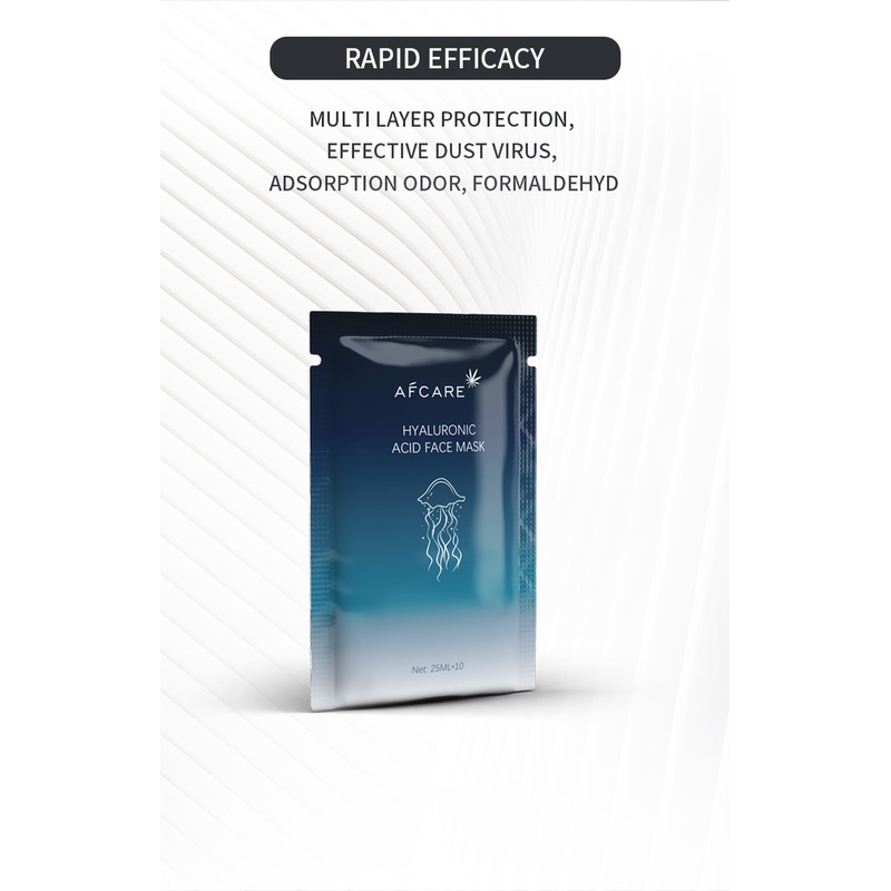 Wholesale Hyaluronic Acid Skin Care Facial Mask for Face Skin Care Brightening