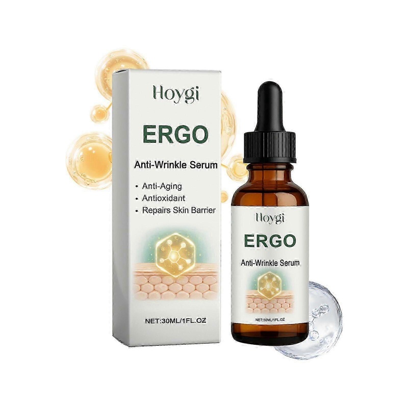 Advanced Anti-Wrinkle Serum - 30ml Antioxidant Formula with Hyaluronic Acid & Niacinamide for Youthful Skin Barrier Repair