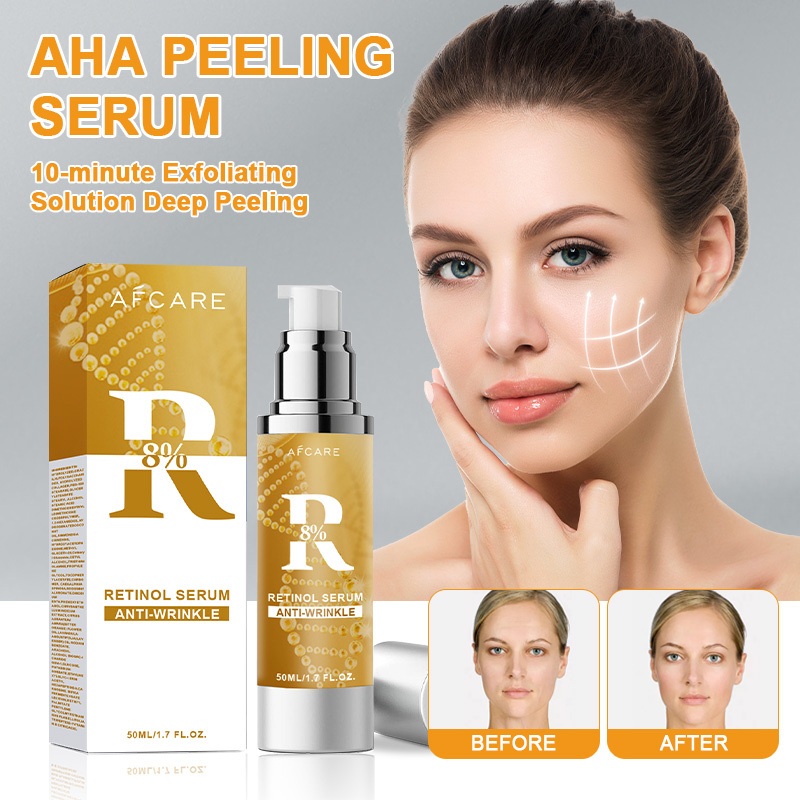Afcare Retinol Serum Retinol Serum Aha Exfoliating Anti-Wrinkle Serum
