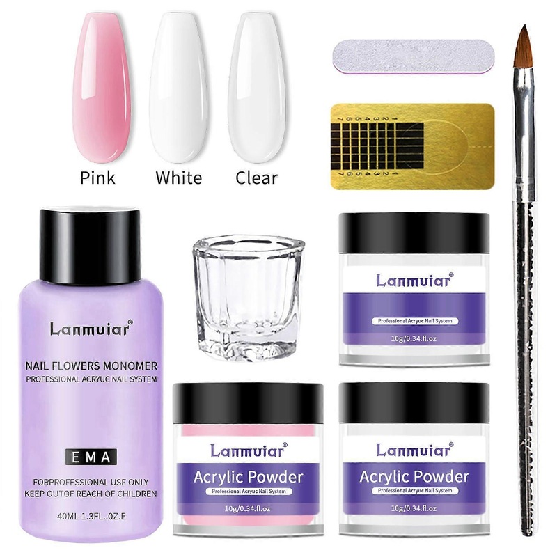 Canned diamond crystal powder extension set extension glue for women 1