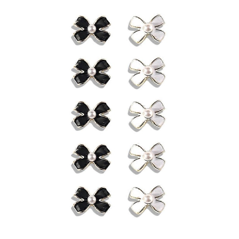10Pcs Alloy Nail Art Rhinestones Crystal Gems for Nail Decor Rings Earrings DIY