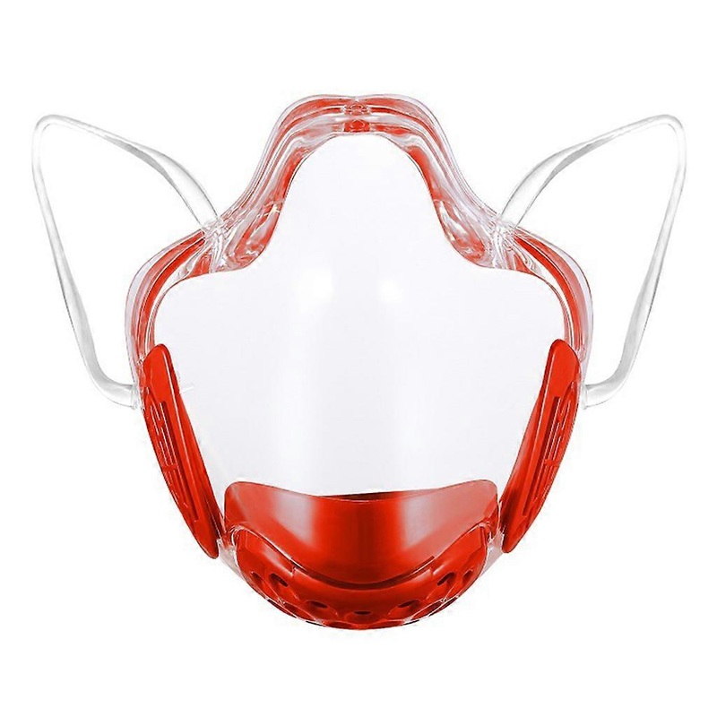 1PC Transparent Lip Language Mask Face Mask Super Clear Expression Mask