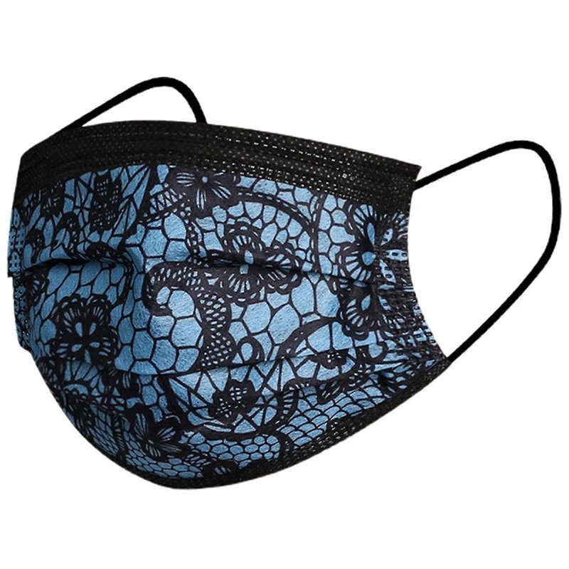 50-piece Disposable Adult Mouth And Nose Protection Face Mask Breathable Dustproof