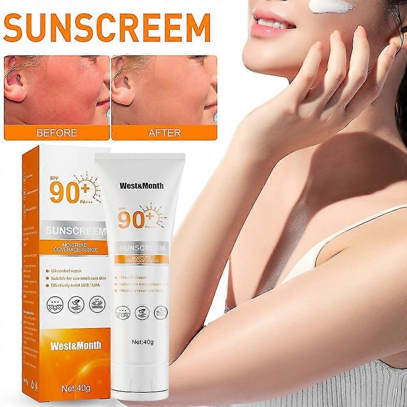 90+ Whitening Sunscreen Spray Outdoor Sun Protection Refreshing Spray 40g