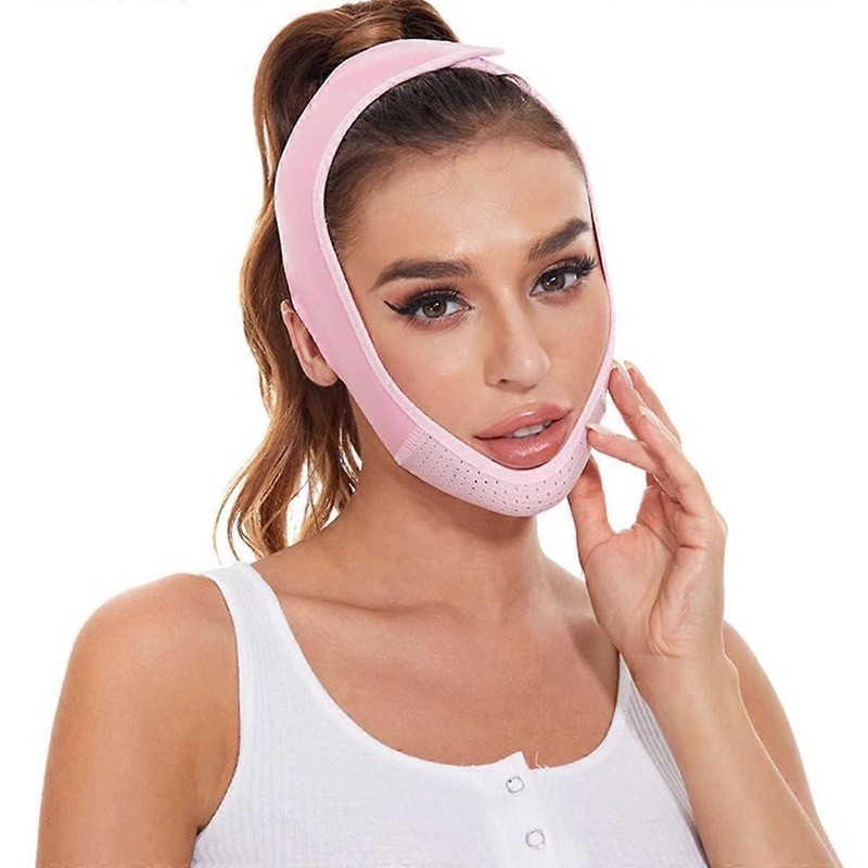 Double Chin Reducer,Face Slimming Strap,V line Lifting Mask
