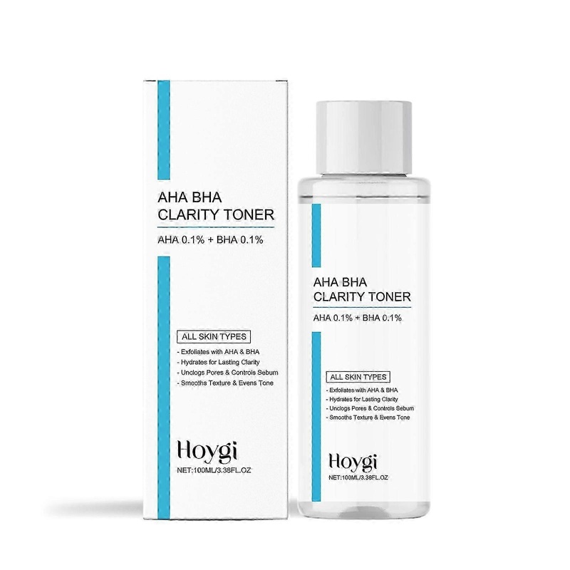 Hoygi exfoliating oil controlling toner soothes the skin, gently cleanses pores, replenishes moisture, and applies daily care