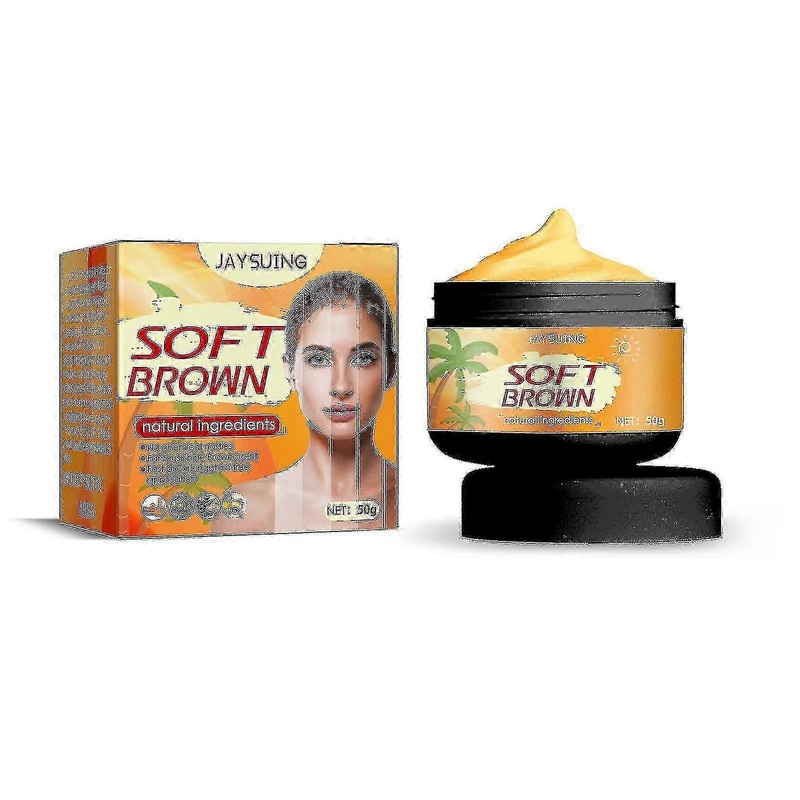 Jaysuing Tanning Cream Sunless Natural Wheat Color Beach Bronzer Nutritious Massage Tanning Cream Tw  8301340139736