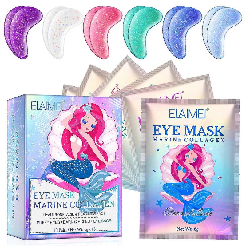 Marine Collagen Eye Mask No Side Effect Eye Patches Easy To Use Gift For Women Yong Girls