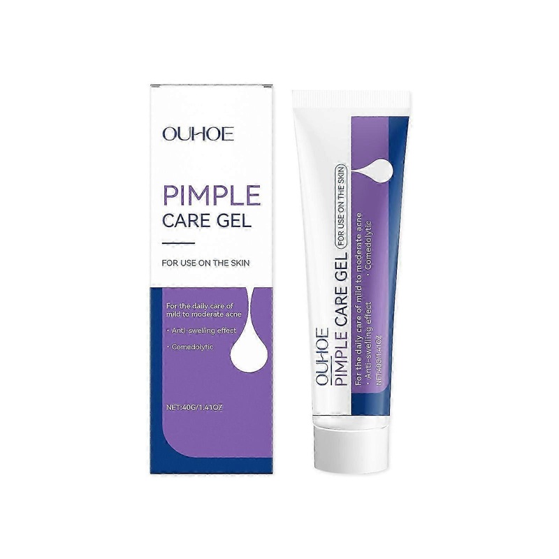 OUHOE Blackhead and Acne Soothing Gel Gentle Pore Cleansing, Acne Removal, and Daily Skin Care