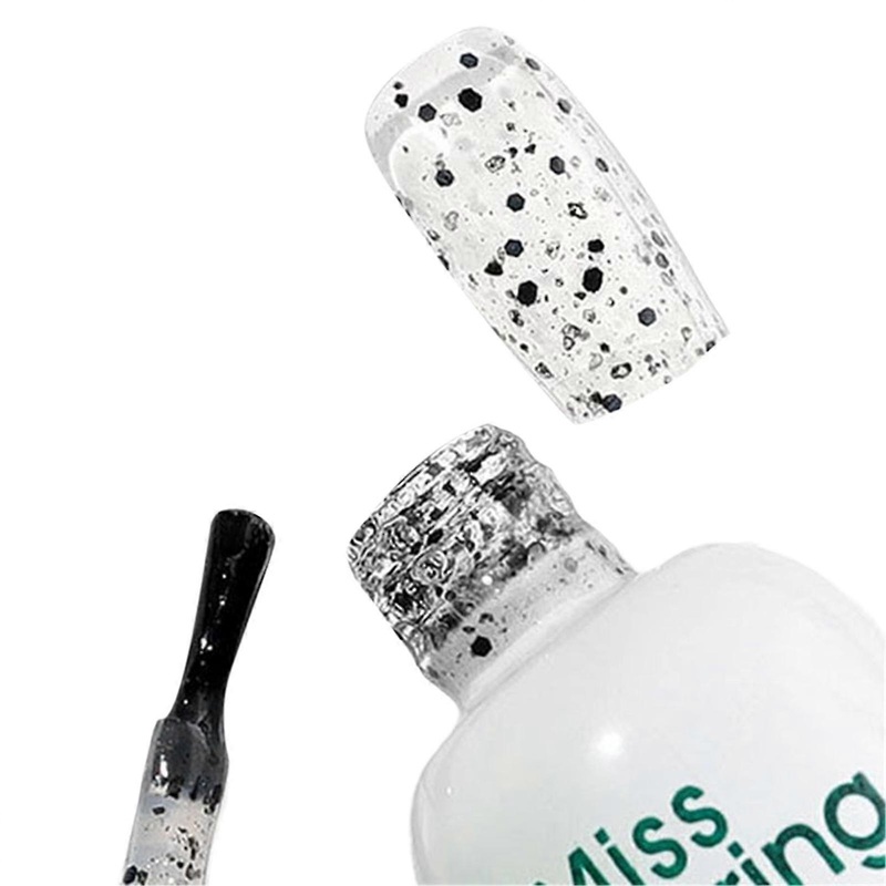 Versatile Speckle Texture Light Therapy Nail Polish Durable Thin Gel Safe Material Plant Formula For Manicure Nail Art