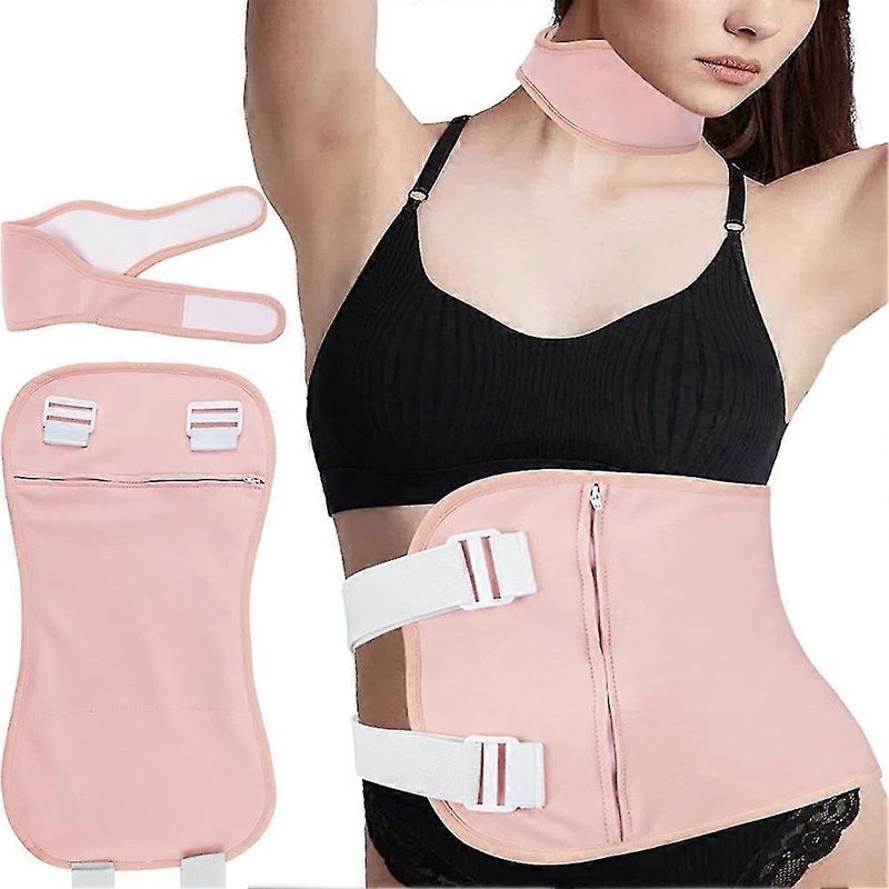 Waist Neck Castor Oil Pack Castor Oil Compress With Adjustable Elastic Strap