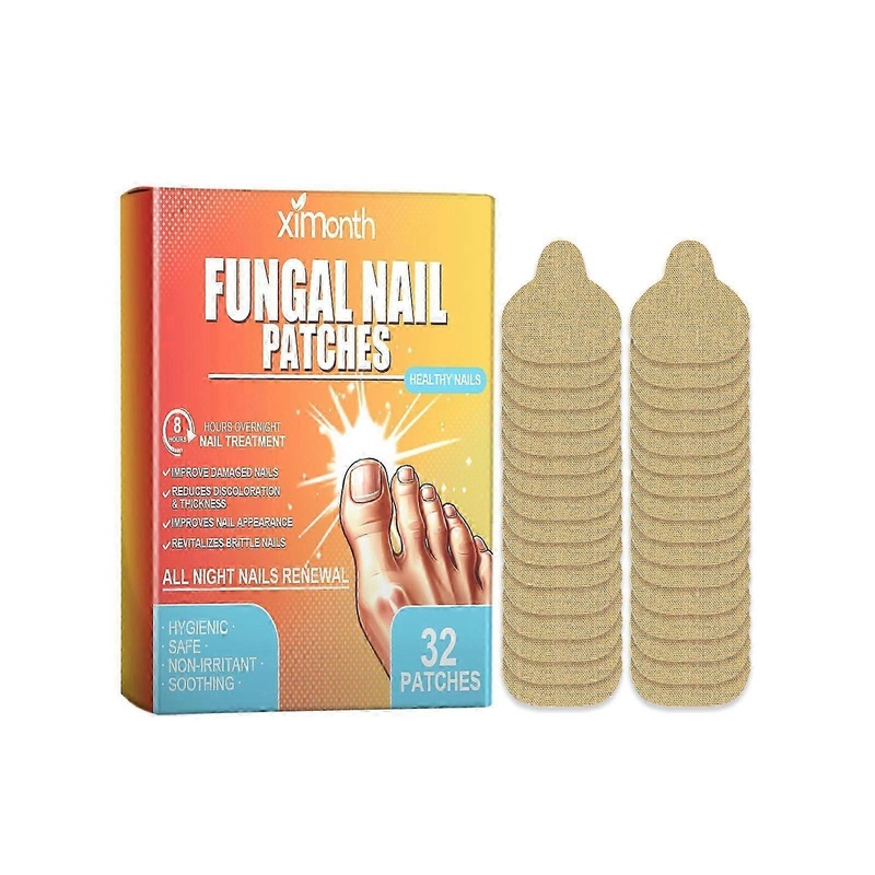 Ximonth toe repair patch repairs thickened gray nails, decayed nails, embedded nails, soft nails, shiny nails, toe care