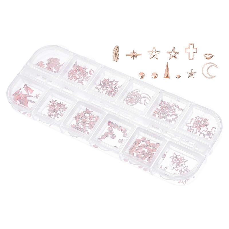 1 Box Delicate DIY Nail Diamond Shiny Nail Art Ornaments Nail Art Supplies