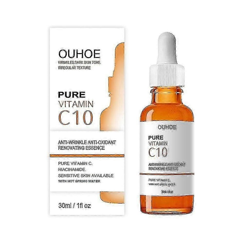 10% Pure Vitamin C Serum C10 Anti-wrinkle Essence Neck And Face 30ml