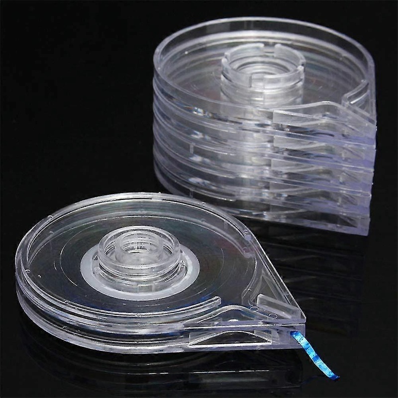 10pcs Empty Nail Art Striping Tape Line Case Tools Sticker Box Holder Nail Art Tape Roller Dispenser For Easy Use Diy Sticker Nail Design Manicure Too