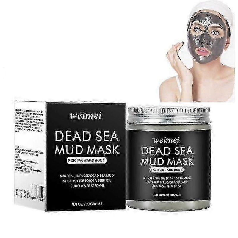 Dead Sea Mud Mask for Face & Body, Pore Reducer Mud Mask for Blackhead & Acne,Revitalizing & Hydrating,Deep Cleansing Skincare Facial Mask for Men & W