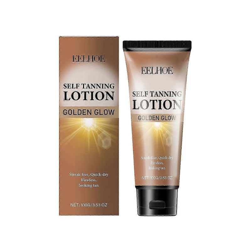 EELHOE sun-free anti-tanning cream, moisturizing, soothing skin, improving skin quality, creating wheat-toned skin in summer