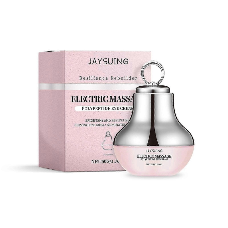 Moisturizing Electric Massage Eye Cream Hydrating Anti-Wrinkle Firming Eye Cream with Gentle Vibration Tired Eye Refreshment Daily Skincare