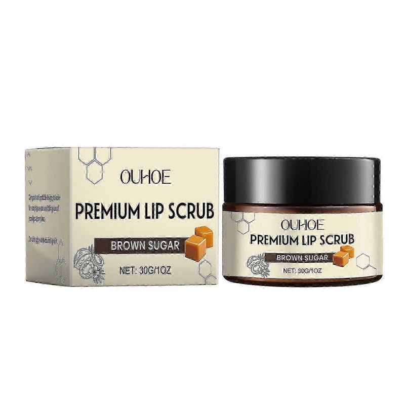 Brown Sugar Lip Scrub Lip Gentle Exfoliating Repair Dry Dead Skin Moisturizing Lip Mask