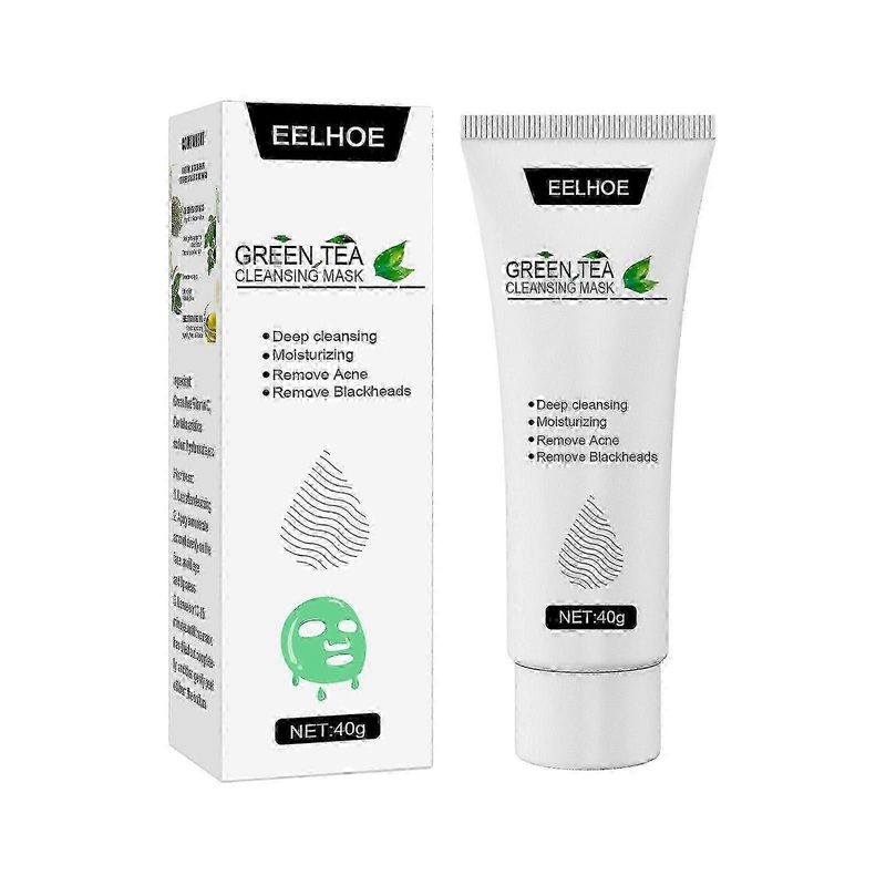 Green Tea Peel Mask, Hydrates Cleanses Skin Remove Blackheads And Pimples, Tight Pore Mask