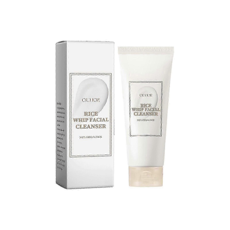 Ouhoe Rice Facial Cleanser for Hydrating and Nourishing Skin Rejuvenation - UK Care