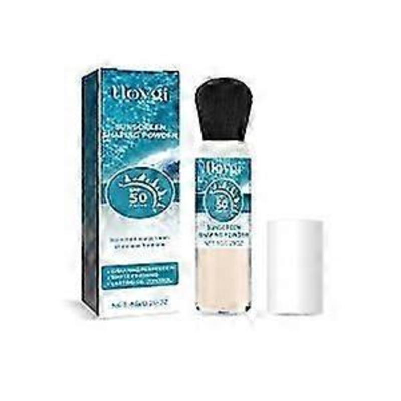 SPF 50 Mineral Makeup Setting Powder - Reef Safe Formula - Reduces Shine Instantly