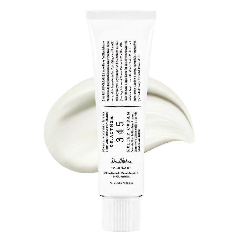 suitable for dr.althea daily moisturizer cream for acne-prone sensitive skin, deep hydrating blemish relief anti-aging care, model 345