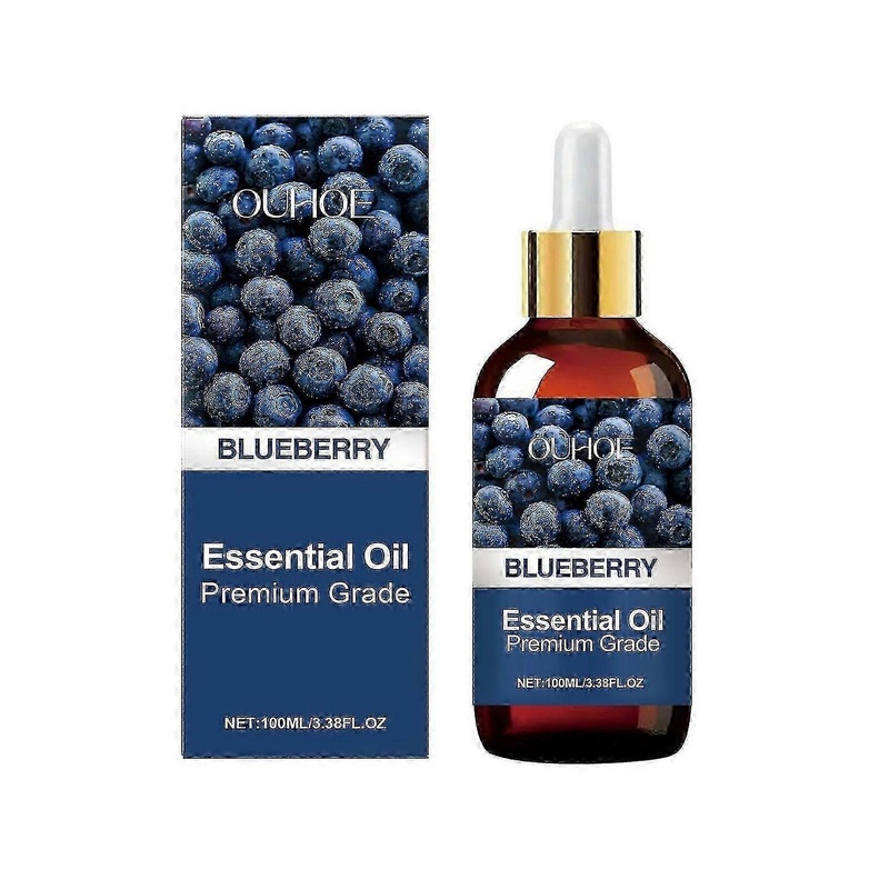 1-3Pcs Blueberry Soothing Essential Oil Nourishes Hair, Moisturizes the Whole Body, Moisturizes the Nail Care Multifunctional Essential Oil