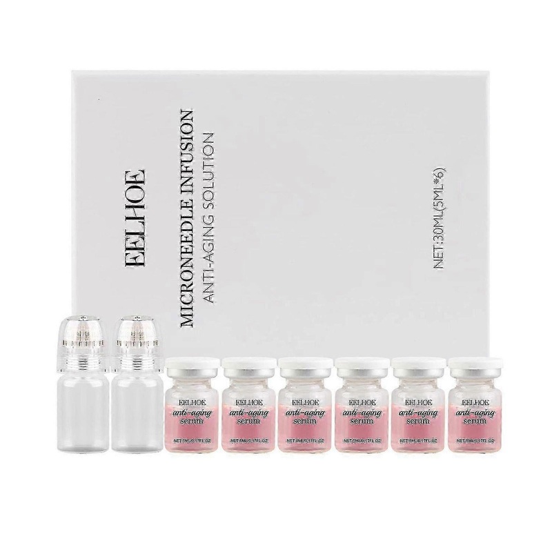 1-3x Micro Infusion System, Micro Infusion System for Face, Beauty Micro Infusion Needling Kit, Anti-Aging & Smooth Wrinkle Face Serum
