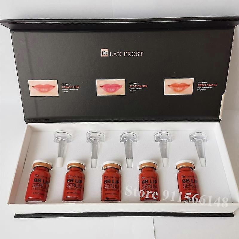8ml Bb Lips Glow Ampoule Serum Starter Kit Lip Gloss Bb Cream Pigment For Lip Coloring Moisturizing Microneedle Korean Makeup