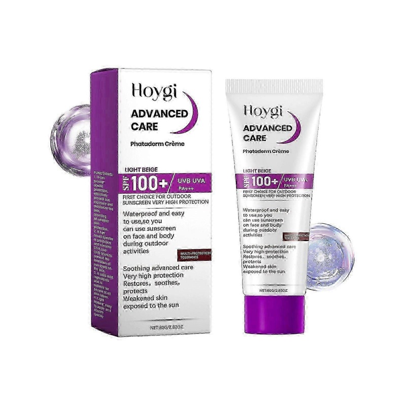Hoygi Soothing Protective Cream Moisturizing Refreshing Breathable Isolation Outdoor Uv Sun-Dried Skin Care Sun Protection Lotion