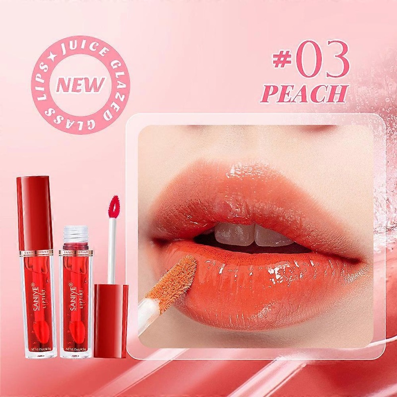 Hydrating Lip Oil Plumping Lip Tint Moisturizing Lip Gloss, Transparent Lip Balm Care Stick Nourishing Repairing Non-, Lighten Lip Lines 4.5ml
