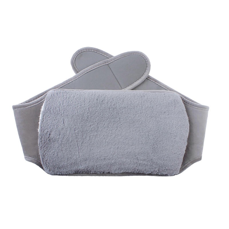 Imitation Rabbit Plush Long Waist Protection Water-filled Hot Water Bag Warm Belly Perfusion Water PVC Irrigation Water Warm Water Bag
