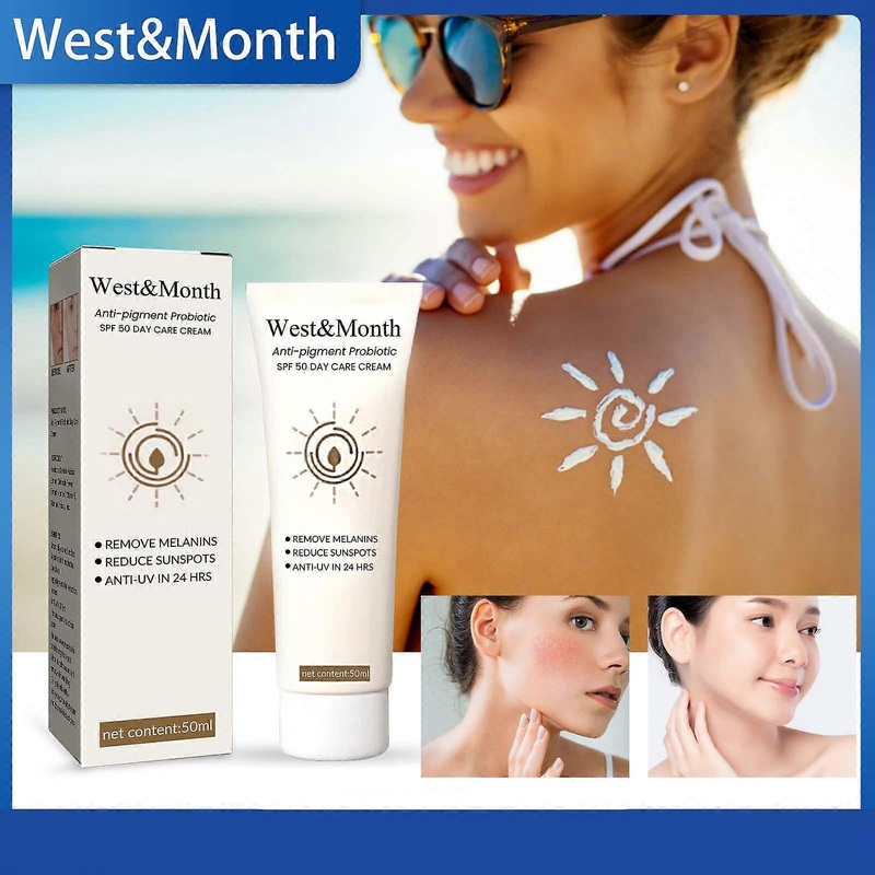 Probiotic Sunscreen, Sweat T, Refreshing, Non Greasy, Brightening Skin Tone, Isolation Sunscreen 50ml