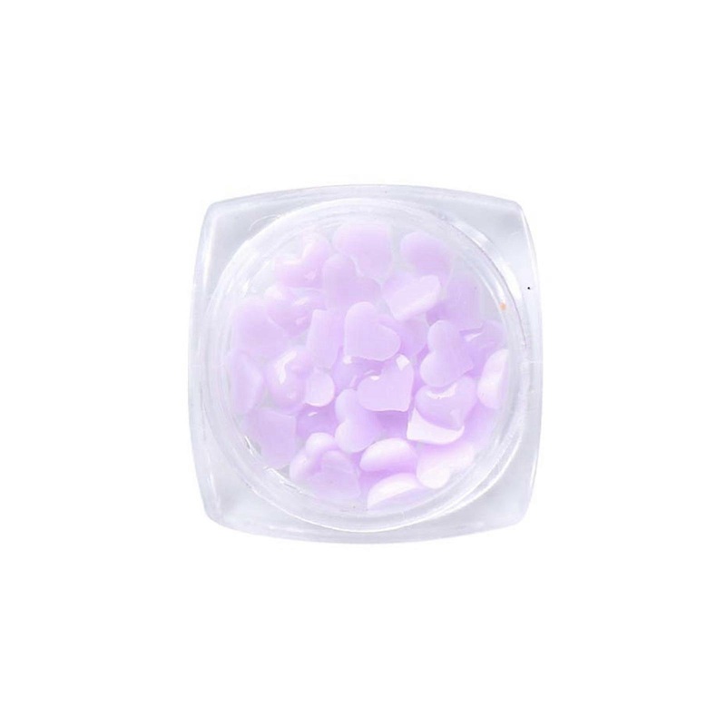 Sunlight Color Nail Resin Three-dimensional Heart Shape Nail Art Accessories