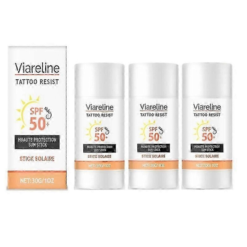 Tattoo Resistance Sunscreen Stick Waterproof and Sweat-proof for Sensitive Skin