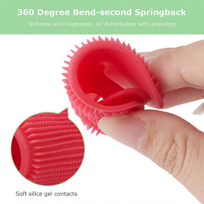 1PCS Facial Silicone Pore Cleansing Pad Acne Removal Facial Baby Shower Tool Brush Random Colors