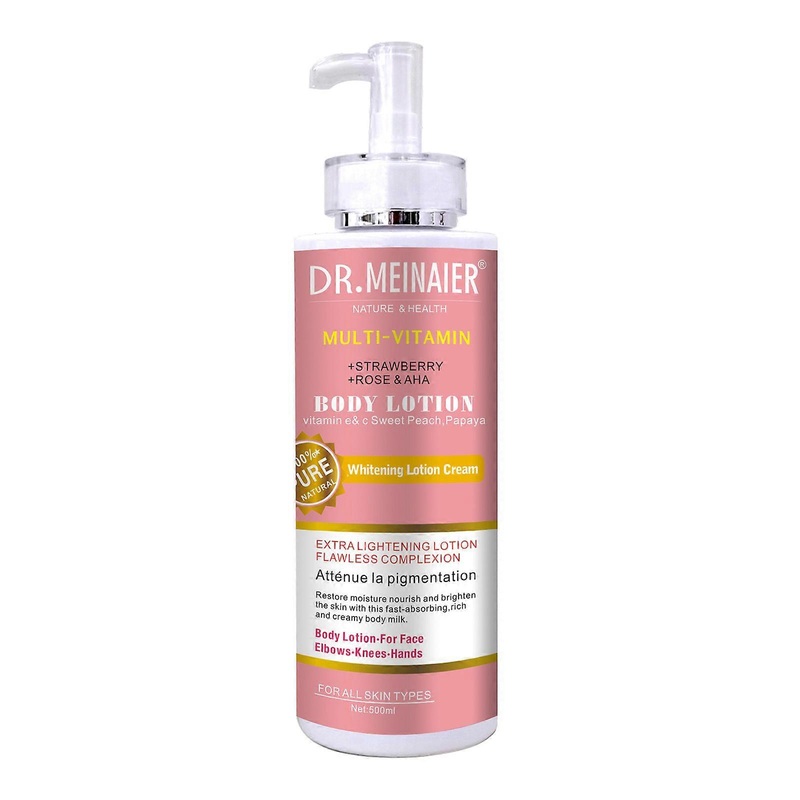 Body Lotion Vitamin-E Moisturizing Anti-aging-Body Cream Repair Skin Care Brightening Firming Whitening Nourishing Serum  Pink