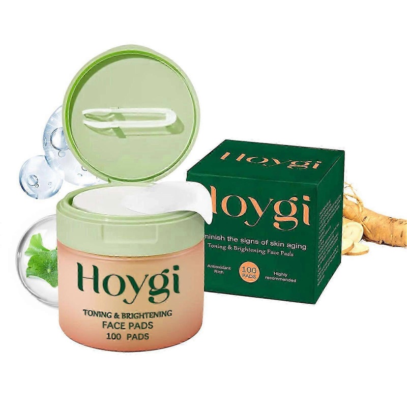 Brightening Facial Toner Pads - Anti-Aging, Dark Spot & Wrinkle Reduction