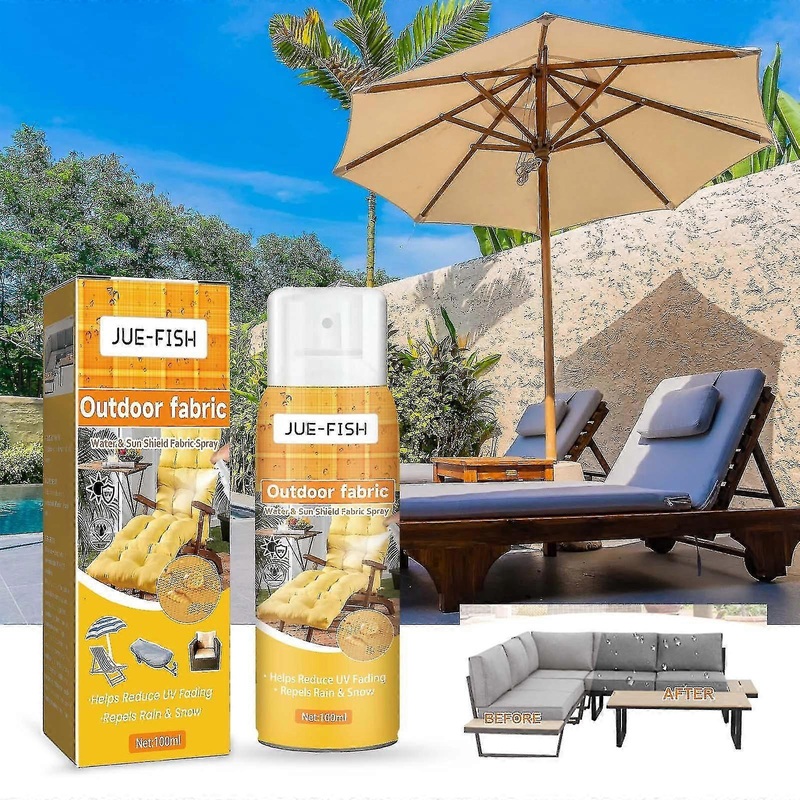 Fabric sunscreen spray for outdoor use 100ml courtyard